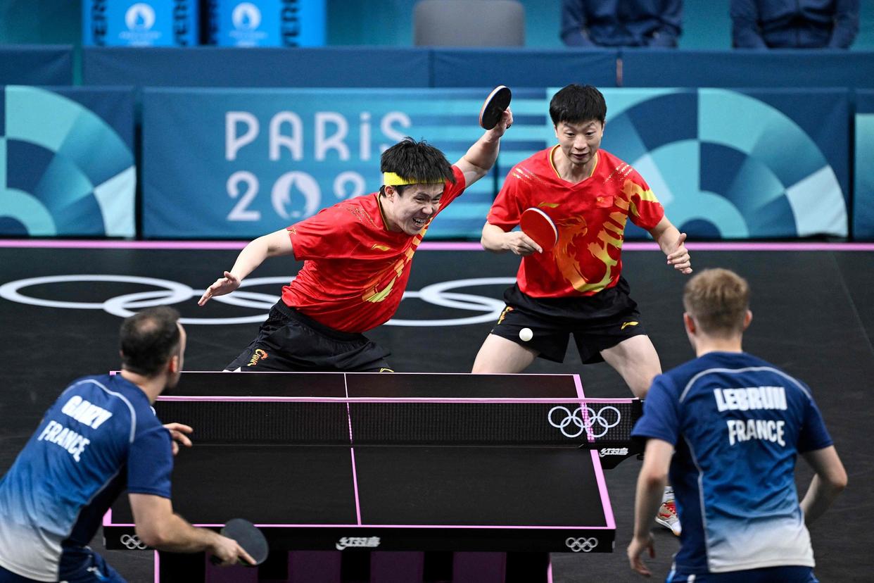 日本队绝杀法国队,马龙带队取胜 日本队绝杀法国队,马龙带队取胜